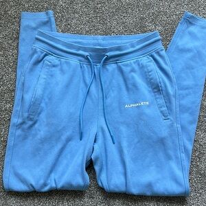 BLUE ALPHALETE LEGGING